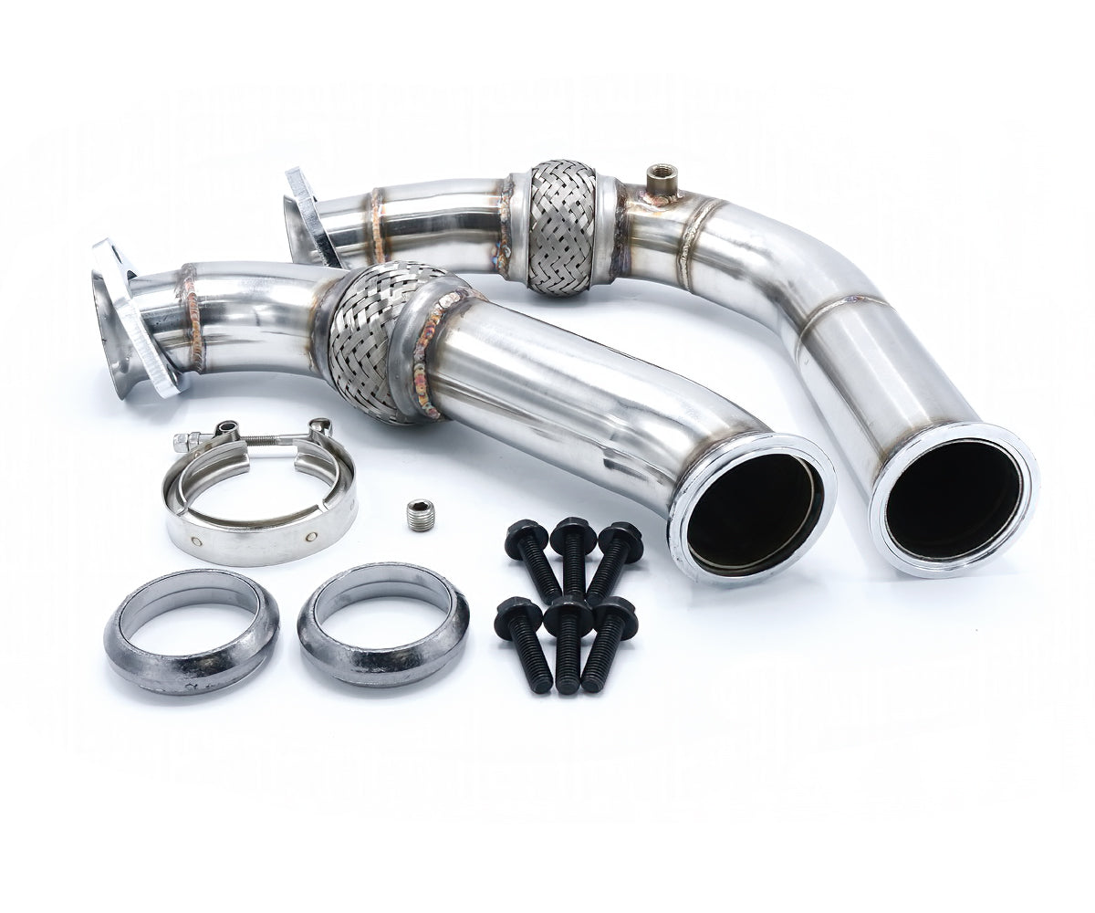 Stainless Exhaust Crossover Pipe Quadstar Tuning LLC