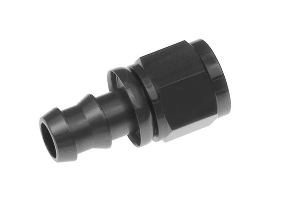 8AN Female to 1/2 Straight Pushlock Hose Fitting